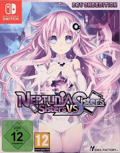 Neptunia Vs Titan Dogoo box art for Nintendo Switch